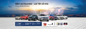 Sắm xe Hyundai hay Lái Tết về nhà ngay
